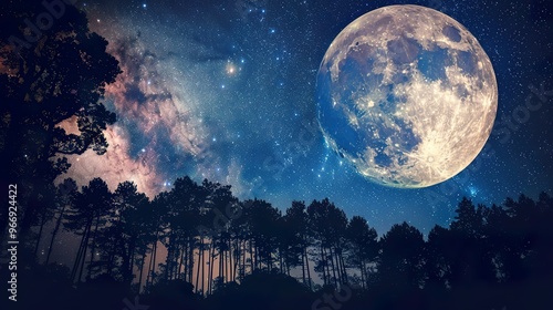 Beautiful_night_sky_the_Milky_Way_moon_