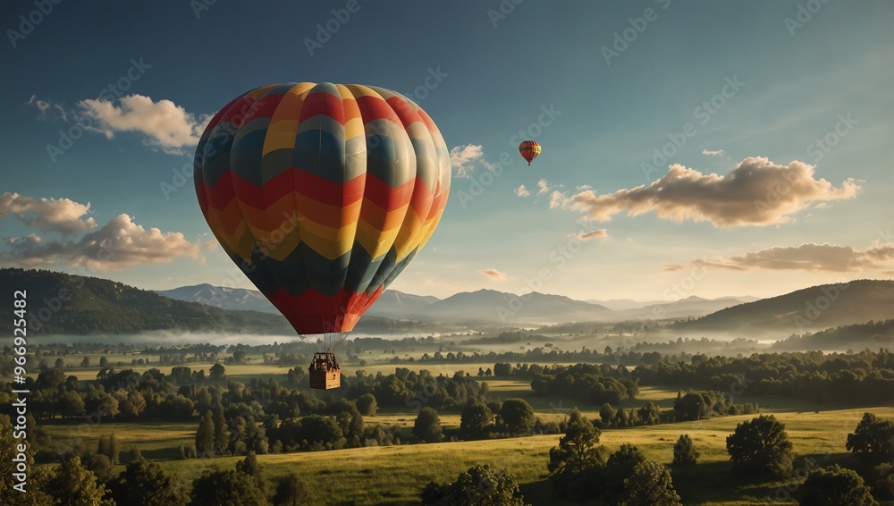 Fototapeta premium hot air balloon