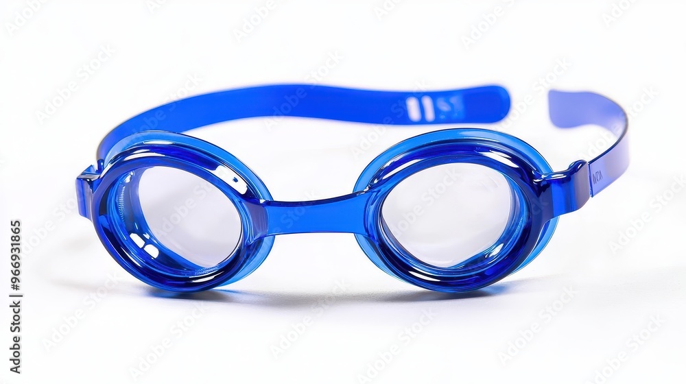 Blue Swimming Goggles for Underwater Vision Blue Swimming Goggles for Underwater Vision