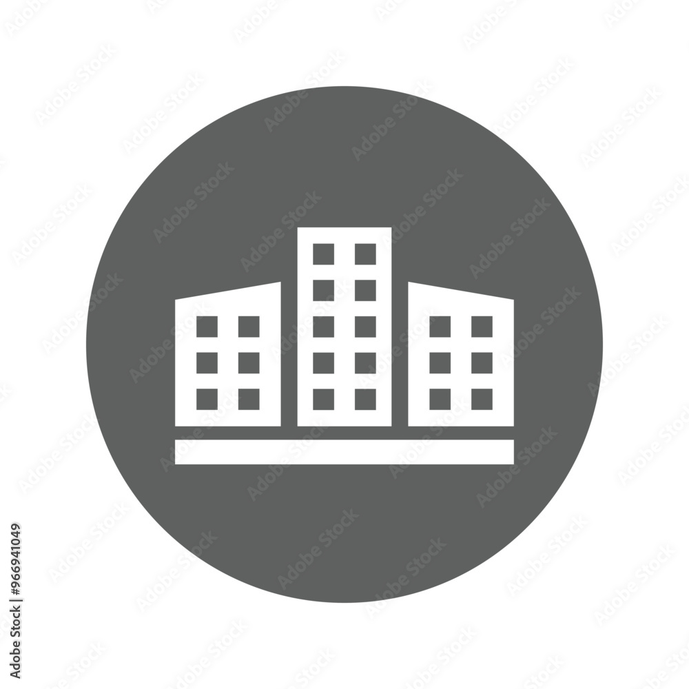 Building, business, office icon. Building, business, office icon.