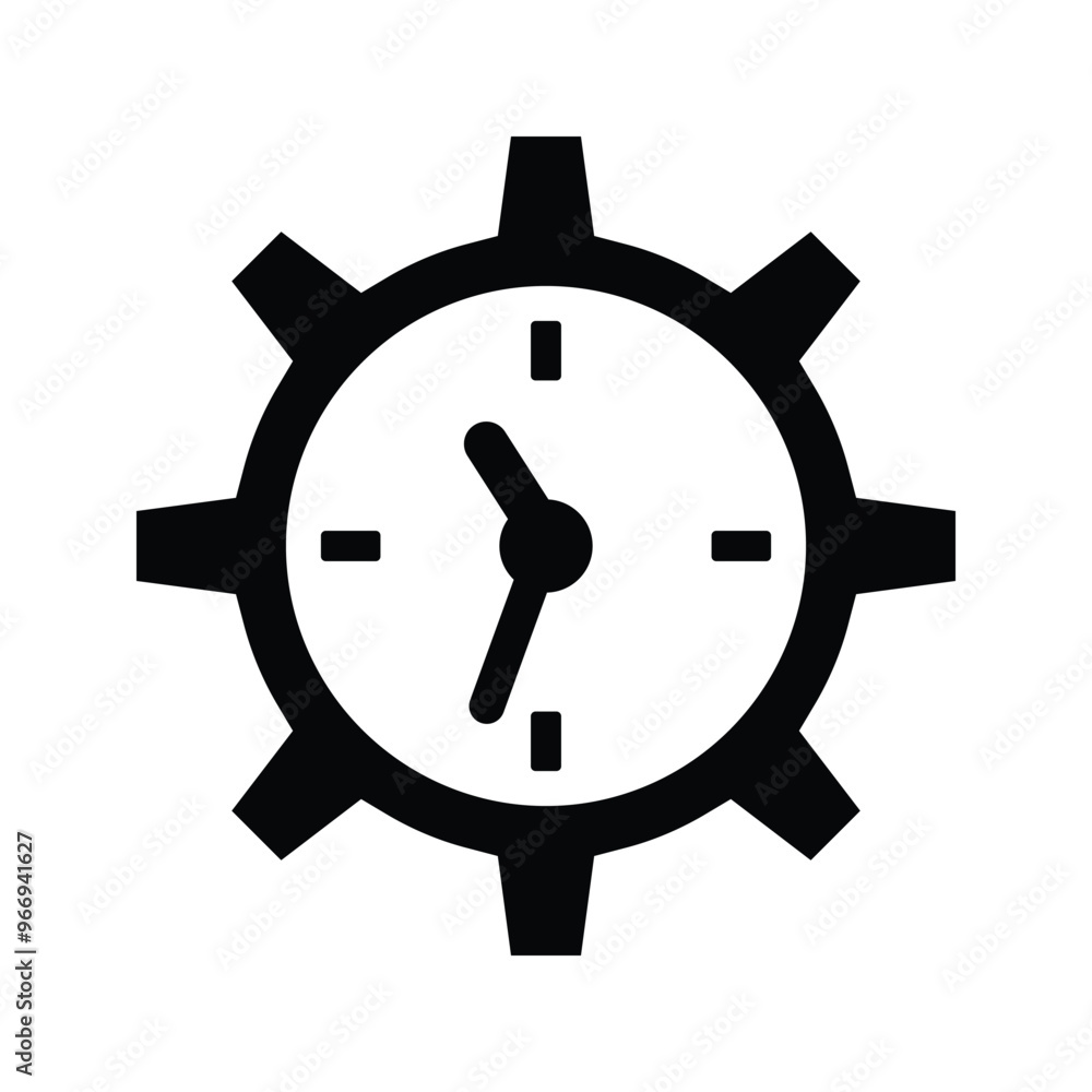 Clock, deadline, efficiency icon. Clock, deadline, efficiency icon.