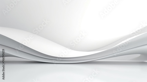 Wallpaper Mural Free abstract white background minimal futuristic architectural space wallpaper Torontodigital.ca