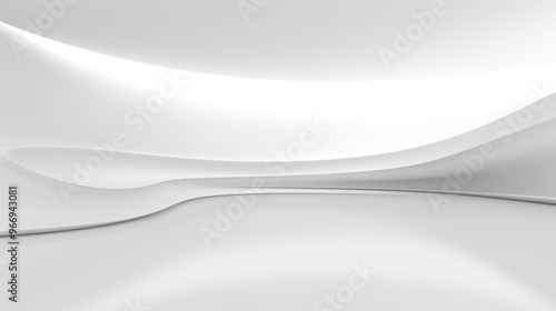 Wallpaper Mural Free abstract white background minimal futuristic architectural space wallpaper Torontodigital.ca
