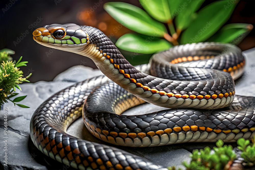 The snake is a traditional symbol of the Chinese New Year. The snake is a traditional symbol of the Chinese New Year.