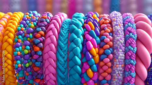 A vibrant collection of col...