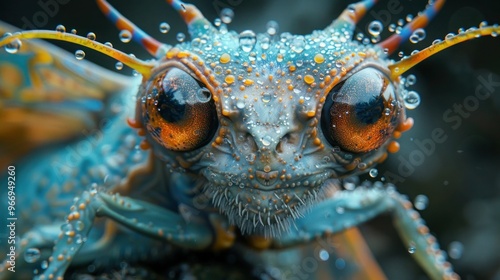 Artificially Intelligent Hybrid Creature: Part Animal, Part Insect photo