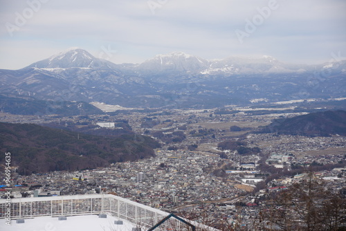 ski resort 雪景色