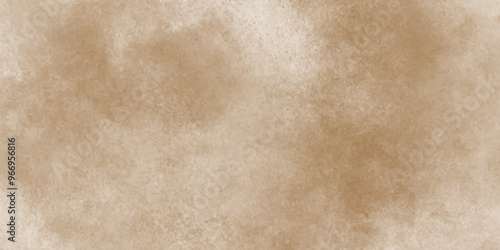 Grunge and smooth paper texture of brown surface, light brown grunge velvety texture with brown color and grainy stains, Old parchment paper of brown grunge texture.