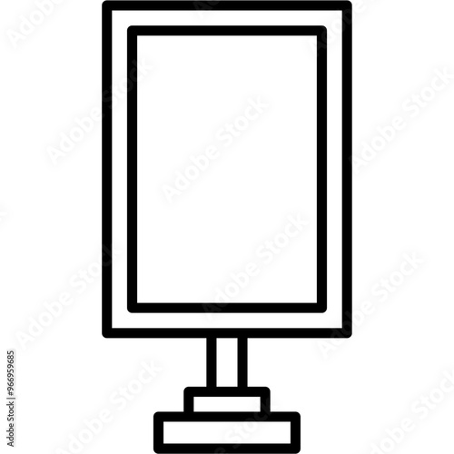 City Digital Signage Icon