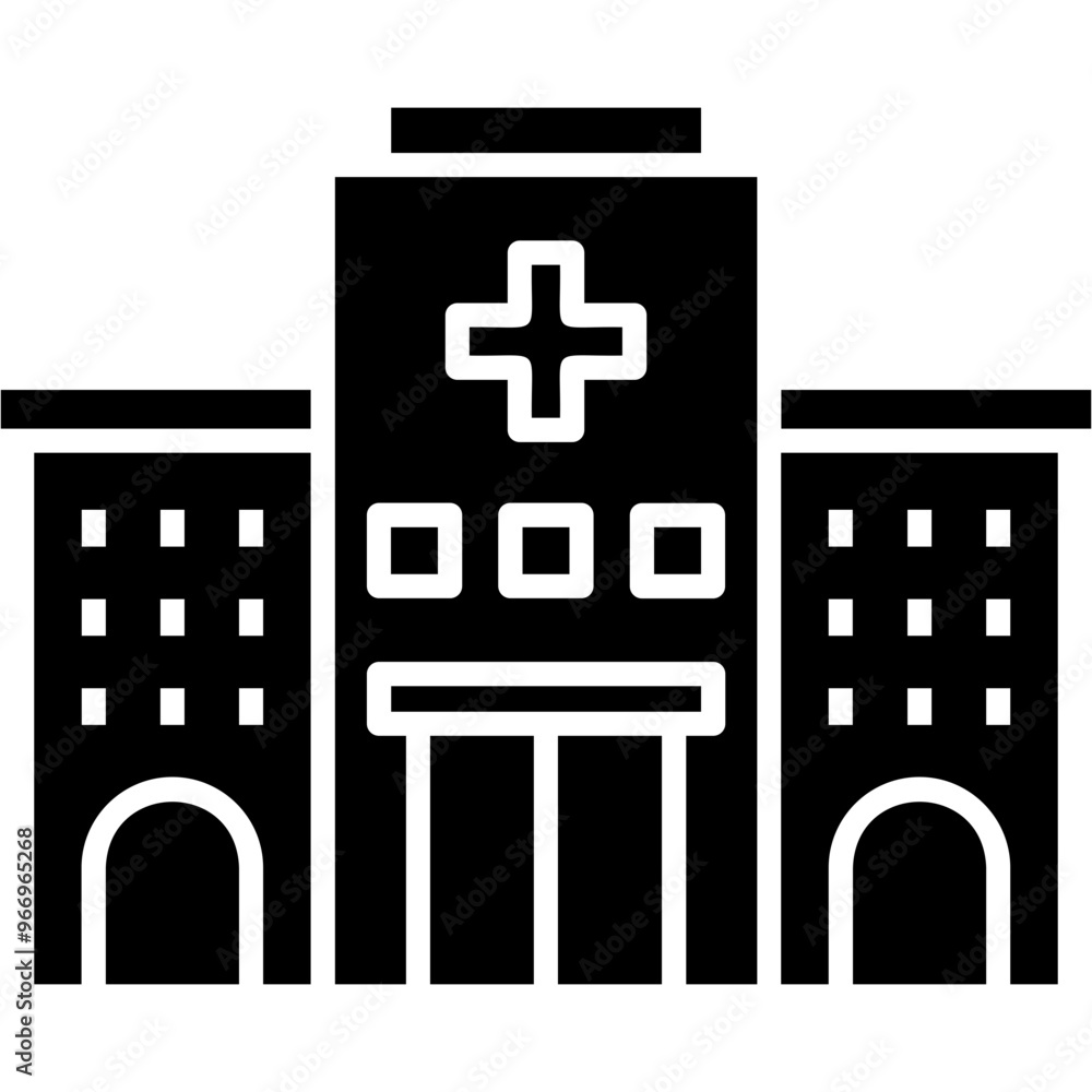 Obraz premium Hospital Icon