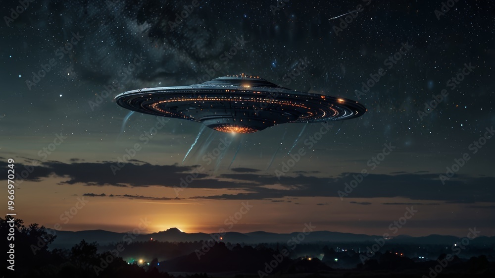 Massive Alien UFOs in Space Extraterrestrial Fleet Massive Alien UFOs in Space Extraterrestrial Fleet