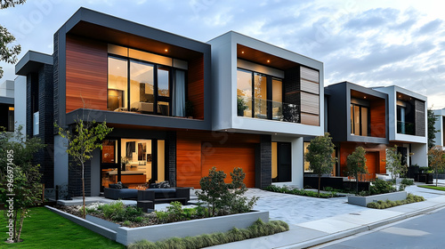 Modern residential building...