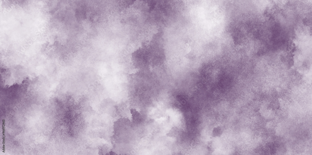 Grunge white clouds on purple canvas or texture, dark purple watercolor texture with fogg and clouds, smooth wallpaper, paper pink smoke and cloudy stains. Grunge white clouds on purple canvas or texture, dark purple watercolor texture with fogg and clouds, smooth wallpaper, paper pink smoke and cloudy stains.