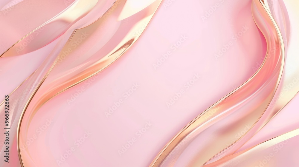 Abstract pink with shiny gold background Abstract pink with shiny gold background