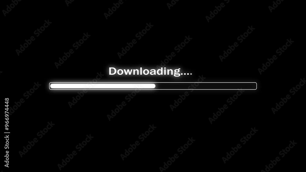 New Loading Progress Bar Animation Background. New Loading Progress Bar Animation Background.
