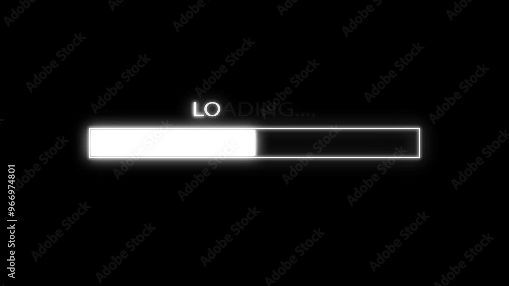 New Loading Progress Bar Animation Background. New Loading Progress Bar Animation Background.