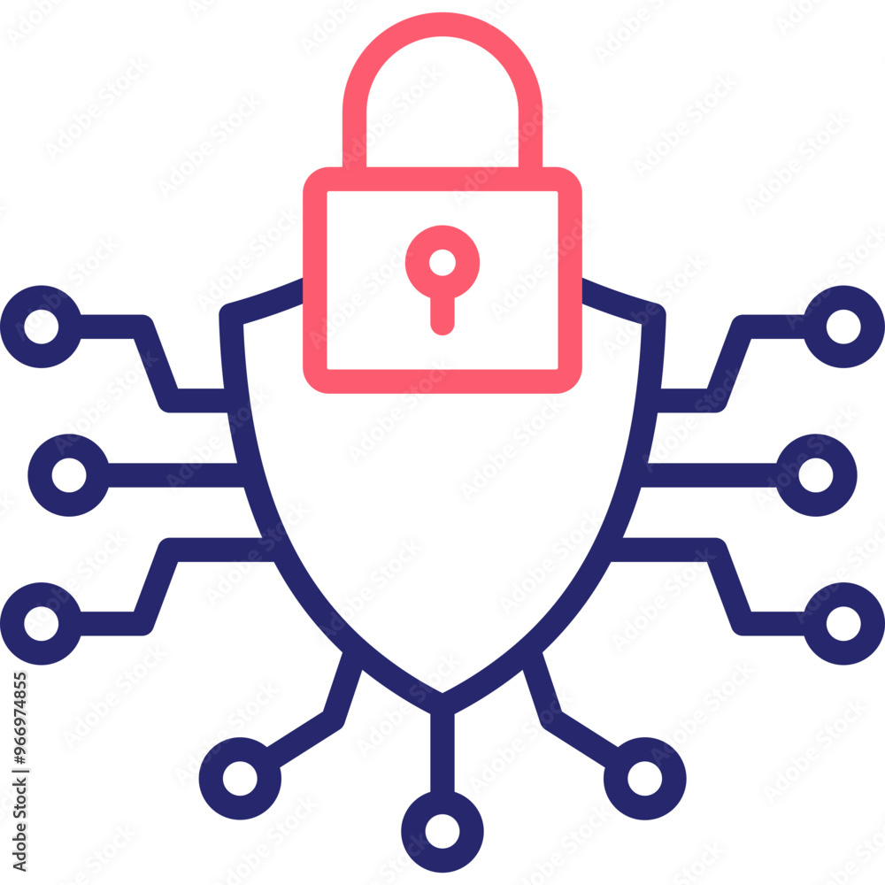 Cybersecurity Icon Cybersecurity Icon