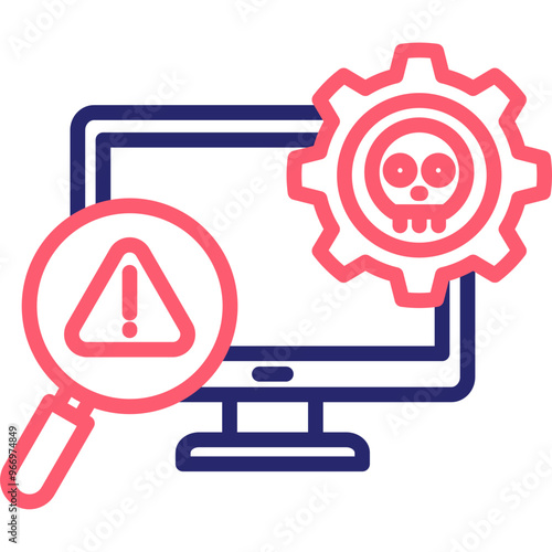 Malicious Software Icon