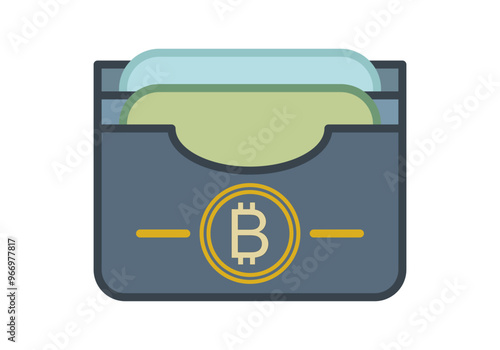 Billetera de bitcoins con tarjetas 