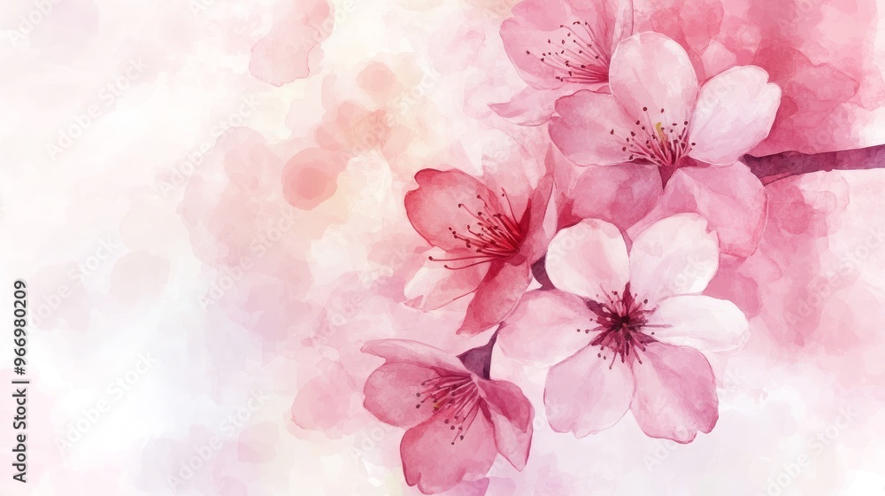 Elegant Dusty Pink Floral Background on White Soft, Romantic, and Delicate Elegant Dusty Pink Floral Background on White Soft, Romantic, and Delicate