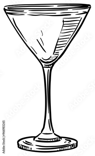 cocktail handdrawn illustration