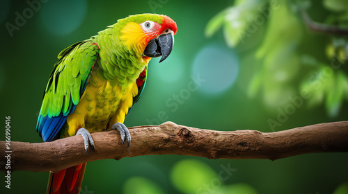 parrot on a branch