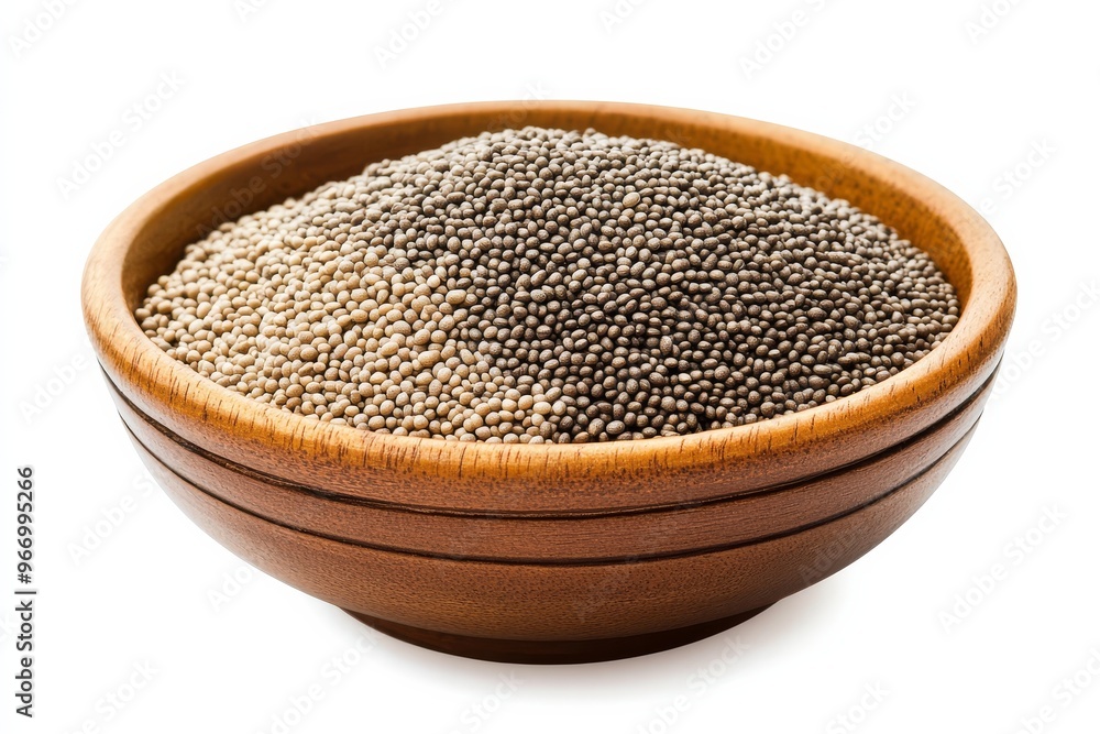 Seed food bowl depicted on a clean white background in PNG format. Seed food bowl depicted on a clean white background in PNG format.