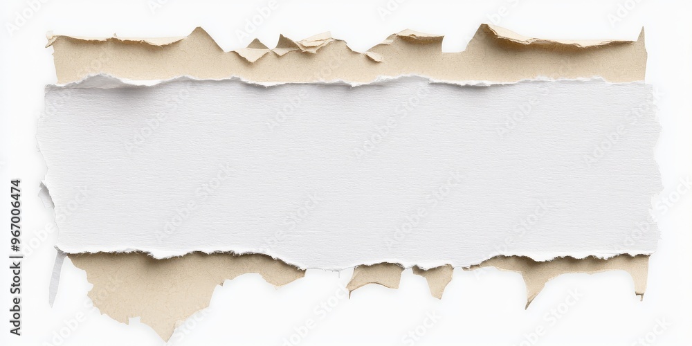 Ripped note paper design with a clear background for versatile use. Ripped note paper design with a clear background for versatile use.
