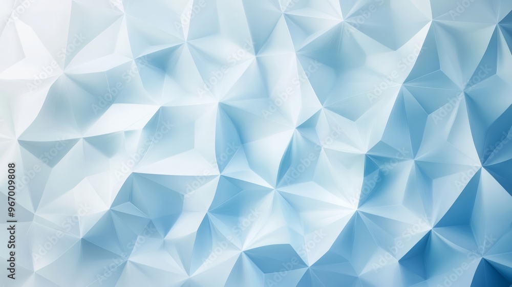 Geometric abstract pattern with blue gradients Geometric abstract pattern with blue gradients
