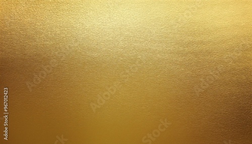 Gold Paint on Concrete Wall Texture Background.