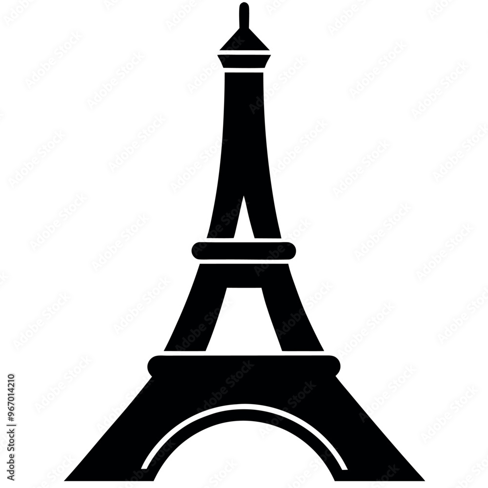 Eiffel Tower free icon vector art illustration Eiffel Tower free icon vector art illustration