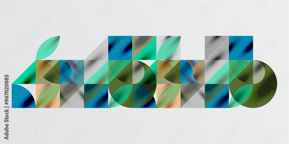Triangles, round triangles and circles techno art. Vector Illustration For Wallpaper, Banner, Background, Card, Book Illustration, landing page Triangles, round triangles and circles techno art. Vector Illustration For Wallpaper, Banner, Background, Card, Book Illustration, landing page