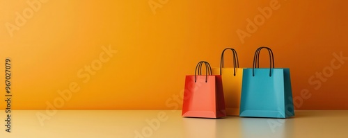 Indulging in a shopping spree, with bags full of new purchases from luxury stores, indulging in shopping, retail therapy