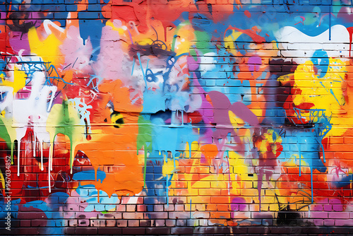 Creative graffiti street art murals line the streets and back alleys of Montreal, the largest city in Quebec.