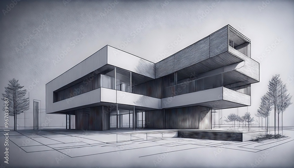 architectural concept sketch architectural concept sketch