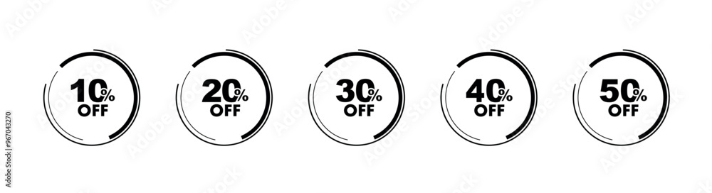10,50%off sign on white background 10,50%off sign on white background