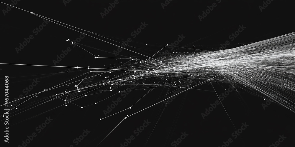 Abstract image with geometric black and white dynamic lines, perfect as a minimalist wallpaper background Abstract image with geometric black and white dynamic lines, perfect as a minimalist wallpaper background