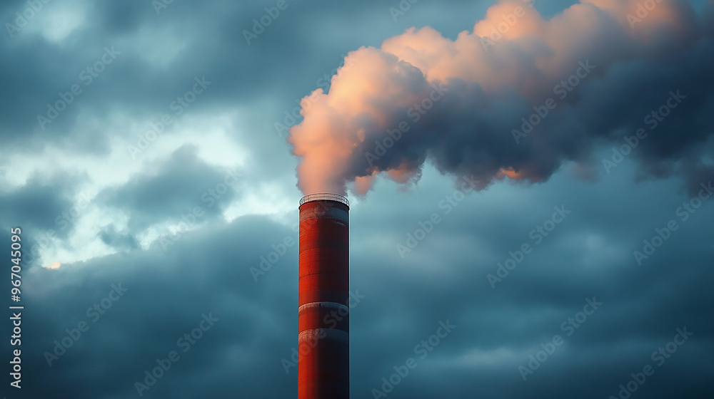 The plant is surrounded by a sprawling complex of buildings and infrastructure An aerial view of a large industrial power plant with tall smoke stacks releasing plumes of smoke into the air The plant is surrounded by a sprawling complex of buildings and infrastructure An aerial view of a large industrial power plant with tall smoke stacks releasing plumes of smoke into the air