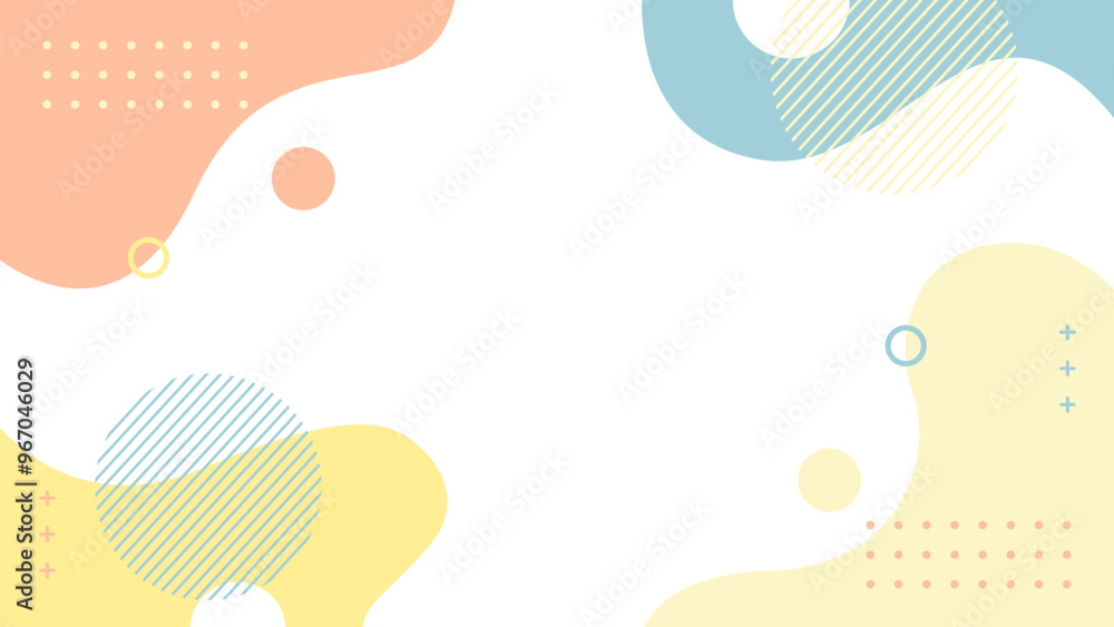 Abstract Vector Geometric Background. Wallpaper illustrations backdrop in pastel colors. Suitable for covers, poster designs, templates, banners and others Abstract Vector Geometric Background. Wallpaper illustrations backdrop in pastel colors. Suitable for covers, poster designs, templates, banners and others