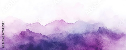 A serene abstract landscape featuring soft purple hues and gentle gradients, ideal for backgrounds and artistic projects.