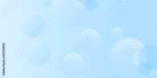 Abstract geometric background gradient soft light blue bokeh for Graphic Business background hitech technology digital design simple