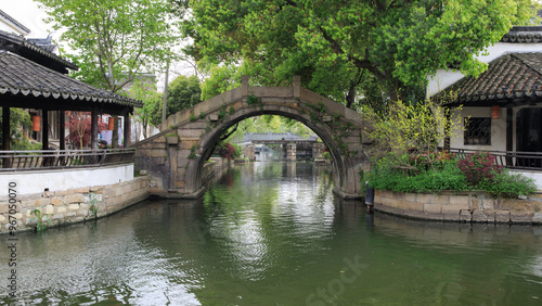 Wallpaper Mural bridge over the river Torontodigital.ca