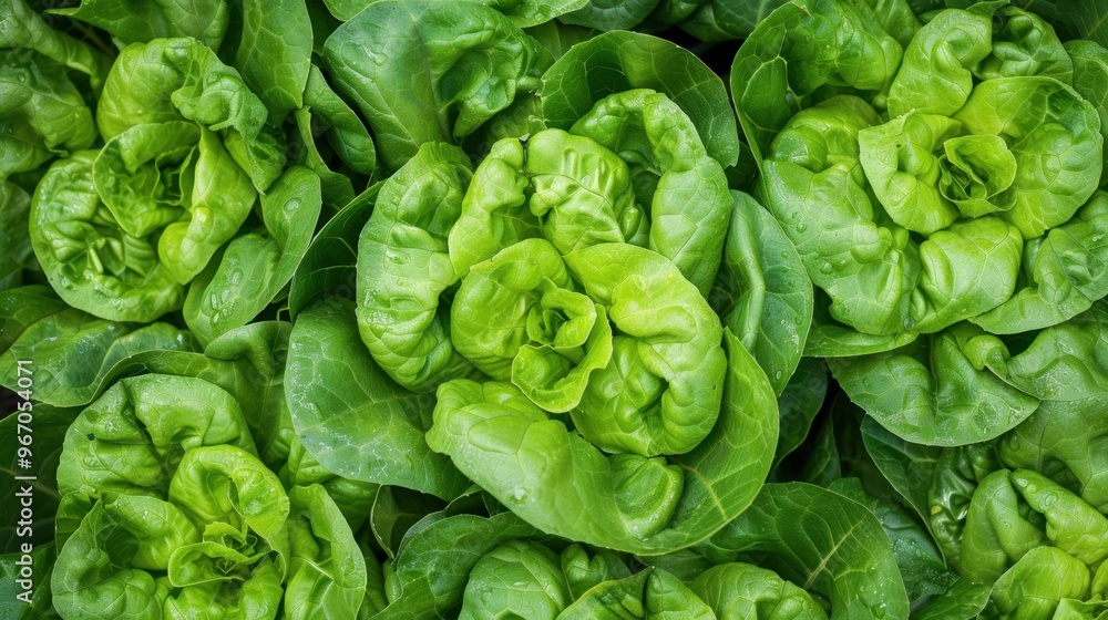 Butter Lettuce: A tender, green lettuce with mild, buttery leaves. Ideal for crisp salads or as a wrap substitute, adding a fresh touch to sandwiches.
Butter Lettuce: A tender, green lettuce with mild, buttery leaves. Ideal for crisp salads or as a wrap substitute, adding a fresh touch to sandwiches.