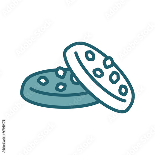 cookies icon vector design template simple and clean