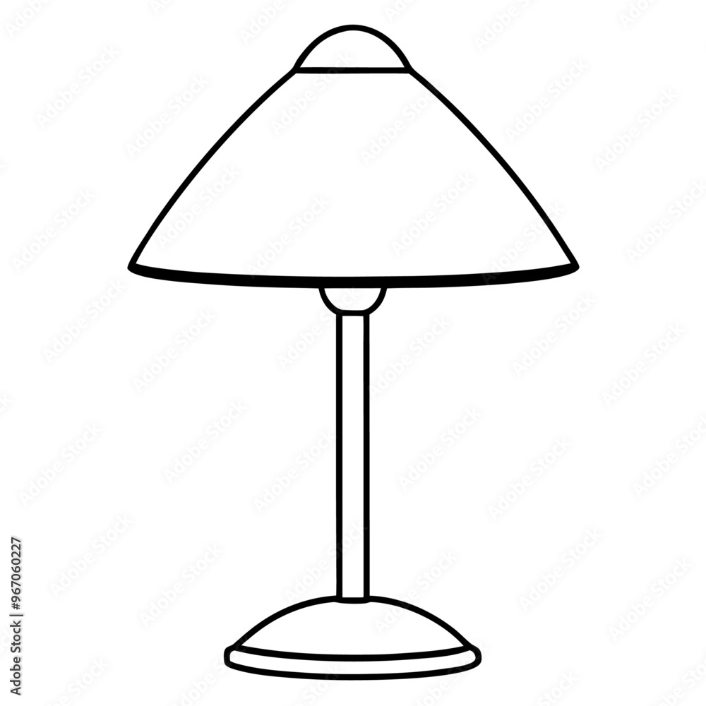 lamp outline coloring book page line art illustration digital drawing lamp outline coloring book page line art illustration digital drawing