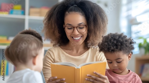 Teacher Engaging Diverse Gr...