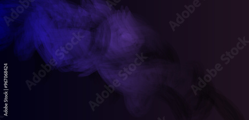 Dark Abstract Background with Purple Smoke Texture
