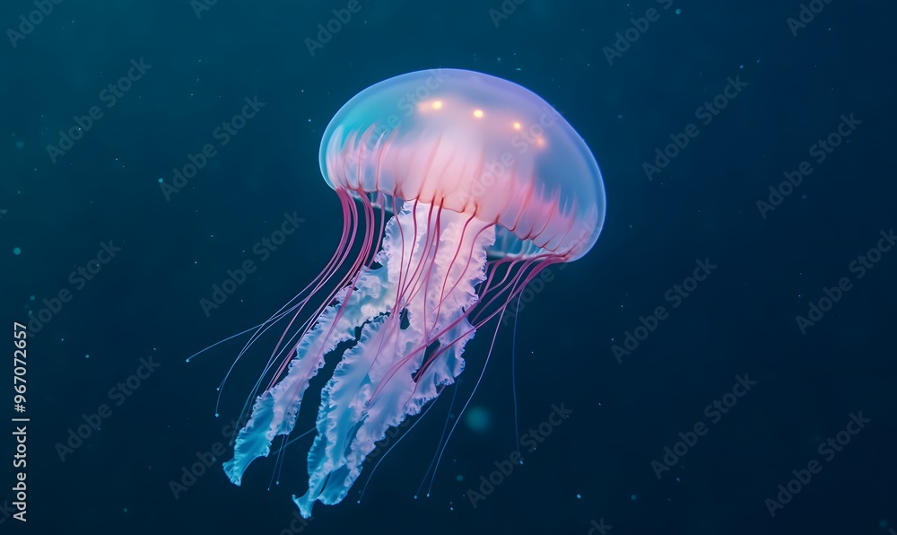 jelly fish in the sea jelly fish in the sea