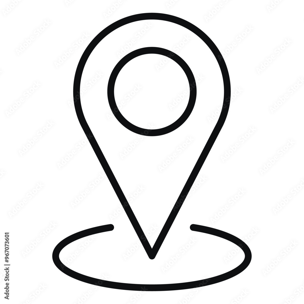 Address location Outline Icon 07 Address location Outline Icon 07