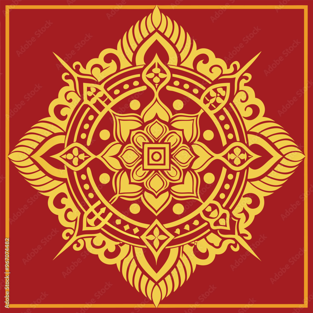 Thai vector Pattern , Luxury pattern vector Thai vector Pattern , Luxury pattern vector